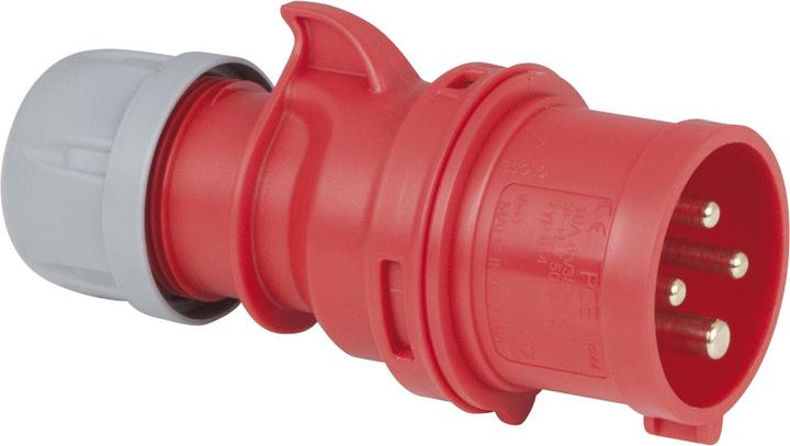 Produktbild PCE CEE 16A 400V 4p Plug Male (CEE 16/4)