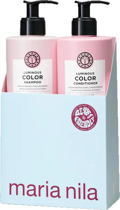 Produktbild Maria Nila Luminous Colour Care Duo (500 ml, Flüssiges Shampoo)