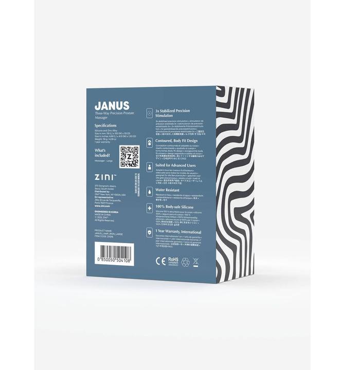 Produktbild Zini Janus Lamp Iron, Three Way Precision Prostate Massager (Large)