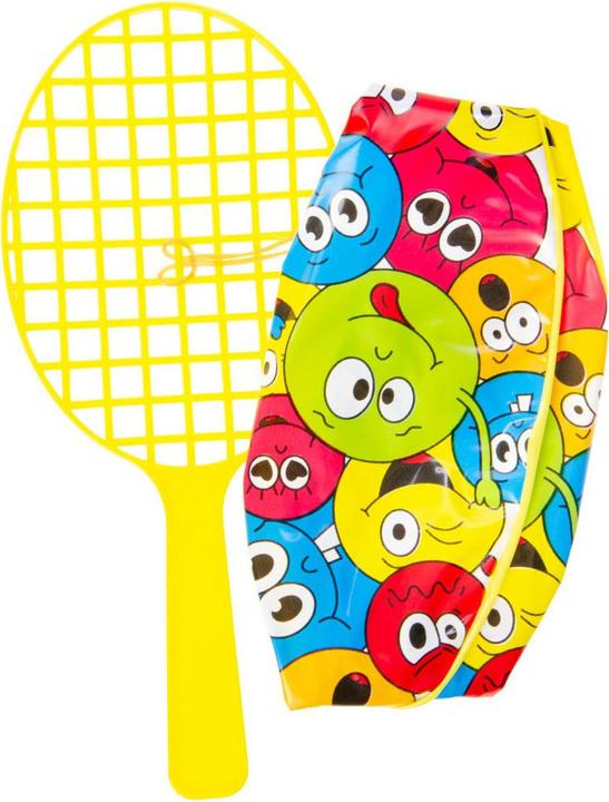 Immagine prodotto LG-Imports Racchetta con pallina trapuntata Viso sorridente