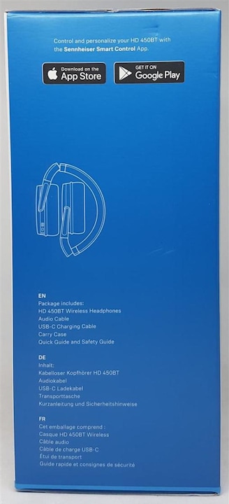 Produktbild Sennheiser HD 450BT (ANC, 30 h, Kabellos)