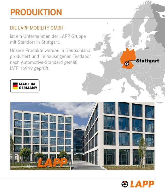 Actual product image Lapp Mobility Basic (Type 2, 1.80 kW, 8 A)