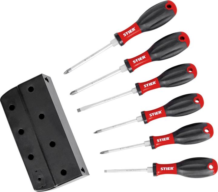 Image du produit Stier Set de 7 tournevis, modèle normal (Escale)