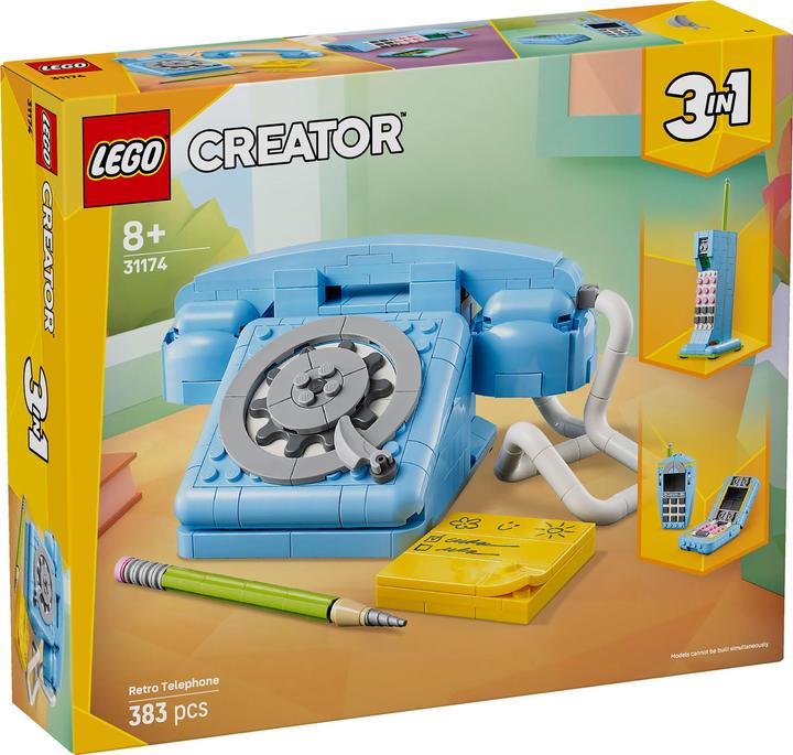 Actual product image LEGO Retro telephone (31174, LEGO Creator Expert)