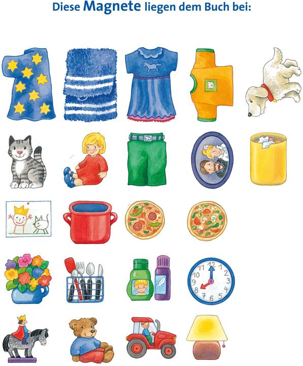 Image du produit Ravensburger Mein grosses Magnetbuch: Was gehört wohin? (Allemand)