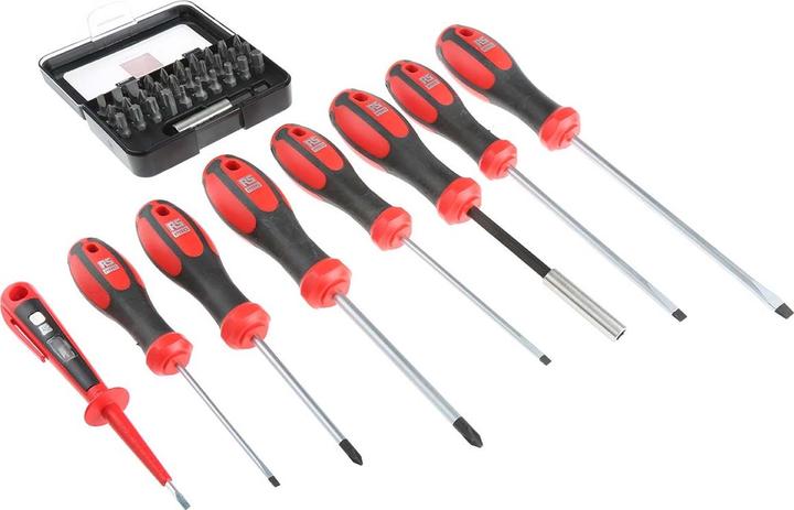 Produktbild RS PRO 39 Pc C-Plus Slotted/PH SDr and Bit Set (Phillipps-Kreuzschlitz (PH), Pozidriv-Kreuzschlitz (PZ), TX)