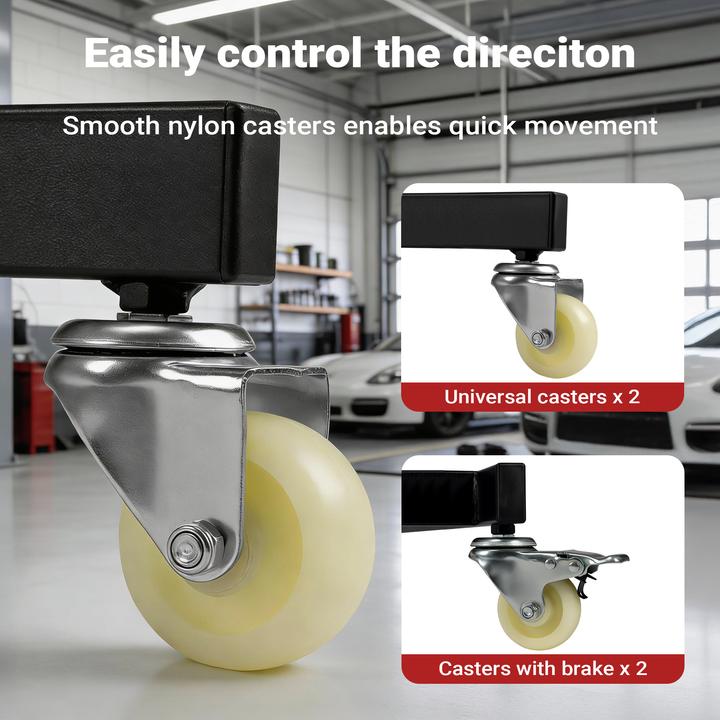 Produktbild Wiltec Montagerollbrett Automotive Topside Creeper 180kg Leiter Montagehilfe