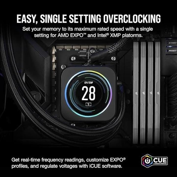 Produktbild Corsair Vengeance (2 x 16GB, 6400 MHz, DDR5-RAM, U-DIMM)