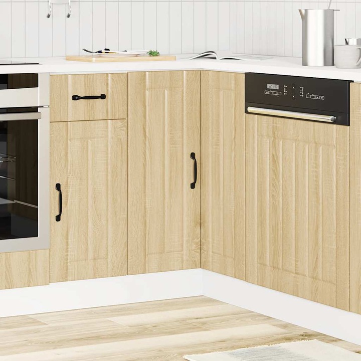 Immagine prodotto VidaXL Base ad angolo per cucina Lucca rovere Sonoma Materiale legno Base ad angolo (75,5 x 75,5 x 81,5 cm)