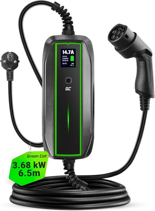 Actual product image GreenCell EV16 (Type 2, 3.60 kW, 16 A)