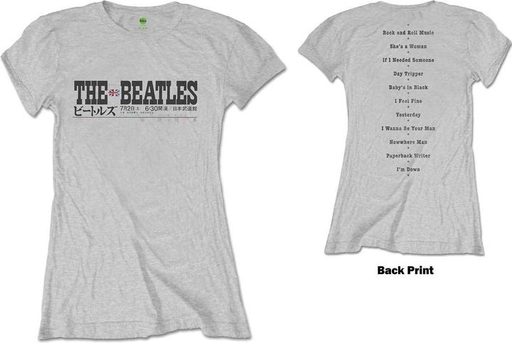 Produktbild The Beatles Budokan Set List (Girlie) (XXL)