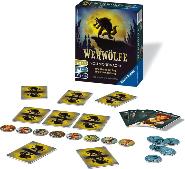 Image du produit Ravensburger Werewolves full moon night (Allemand)