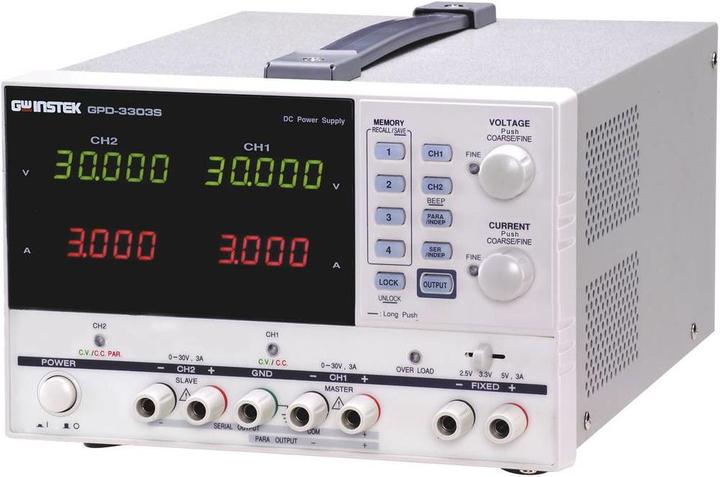Produktbild GW Instek Labornetzgerät, einstellbar GPD-3303S 0