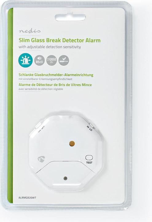 Actual product image Nedis Glass Break Alarm