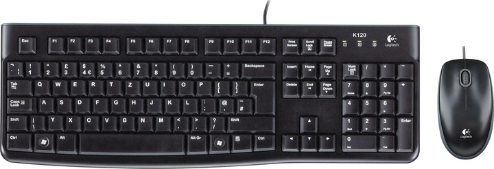 Actual product image Logitech MK120 (DE, Cable)