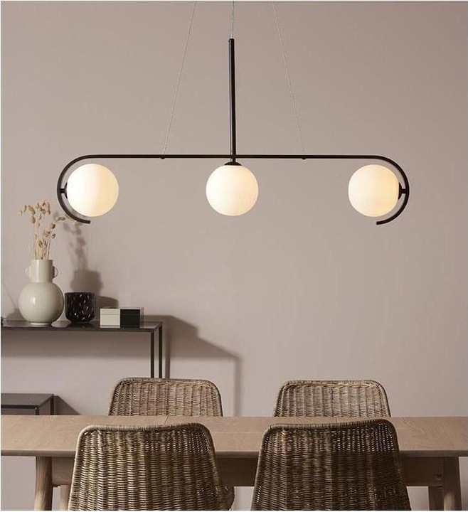 Produktbild Markslöjd MARKSLOJD Pals 3L Pendelleuchte Schwarz (G9, 0 lm)