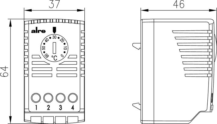 Actual product image ALRE Control cabinet controller