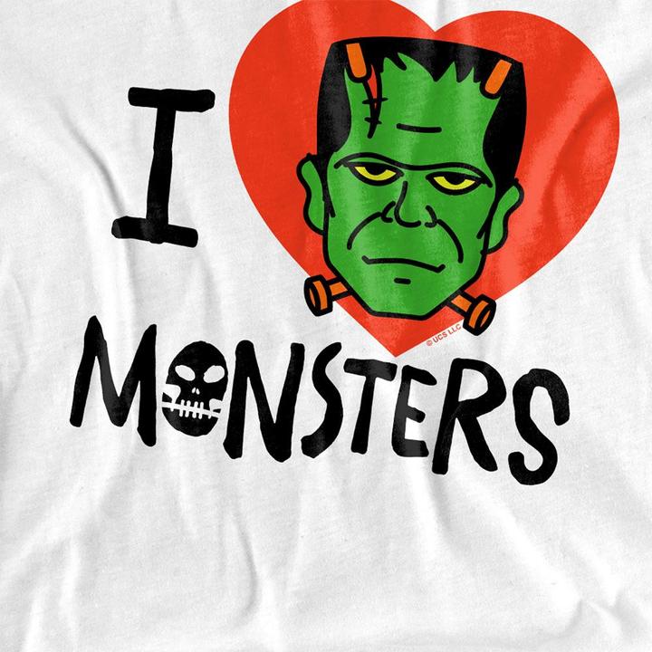 Produktbild Universal Monsters I Love Monsters TShirt (128)
