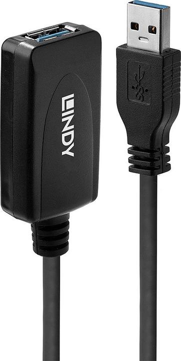 Actual product image Lindy USB 3.0 active extension cable (5 m, USB 3.0)