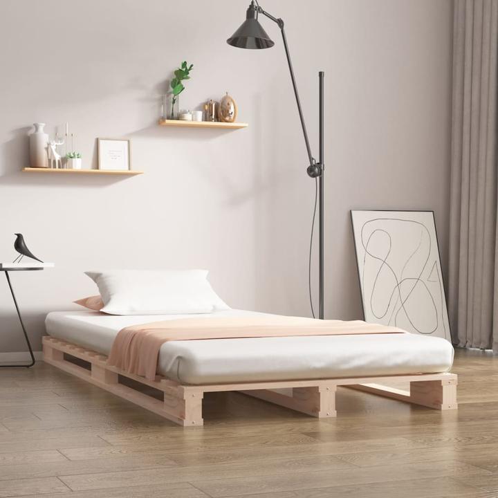 Actual product image vidaXL Palettenbett (90 x 190 cm)