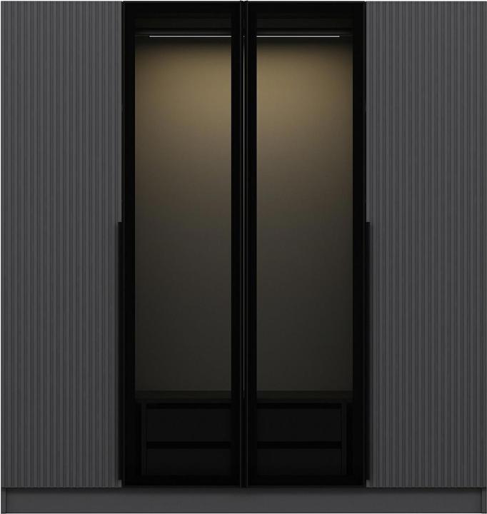 Anthracite, Onduler, Noir, Verrerie