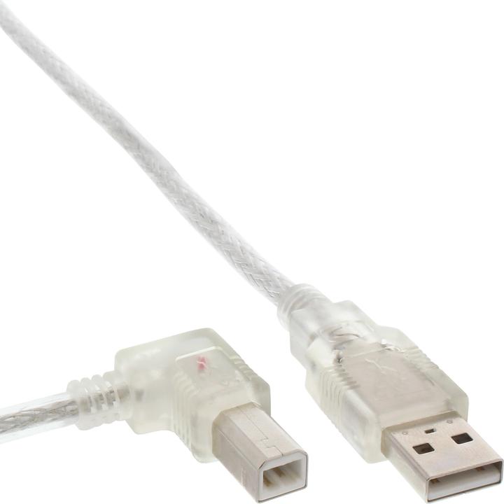 Actual product image InLine USB A – USB B (0.50 m, USB 2.0)
