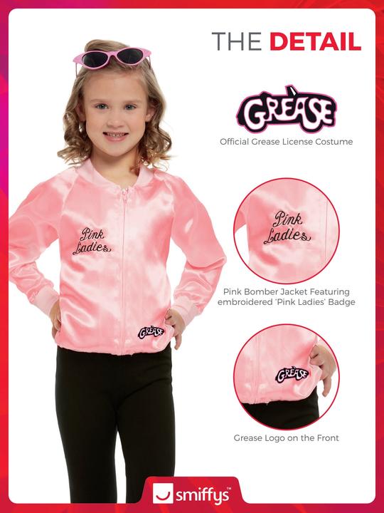 Produktbild Smiffys Grease: Pink Ladies (104, 110, 116)