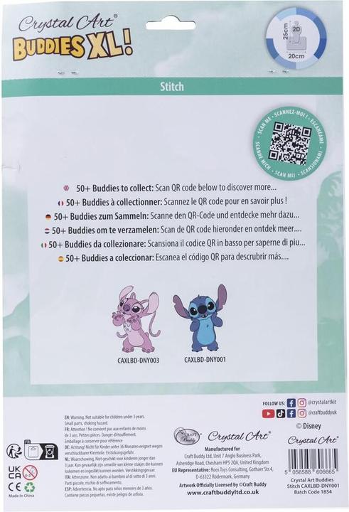 Produktbild Craft Buddy Crystal Art Buddies