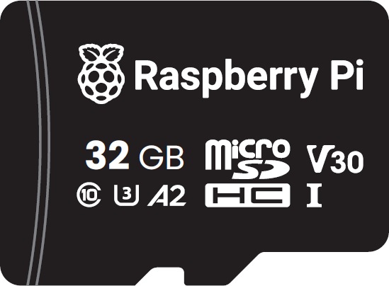 Image du produit Raspberry Pi Carte Micro SD(HC) - 32GB Class 10 / A2 (Sans adaptateur)
