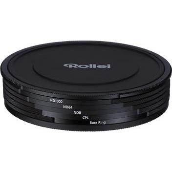 Thumbnail - Rollei F:X Pro Magn. MK II ND Set (77 mm, ND- / Graufilter, 77 mm), Objektivfilter, Schwarz