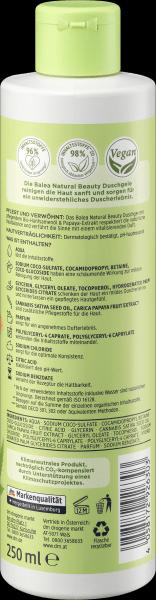 Produktbild dm Balea Dusche natural beauty Hanfsamen & Papaya (250 ml)