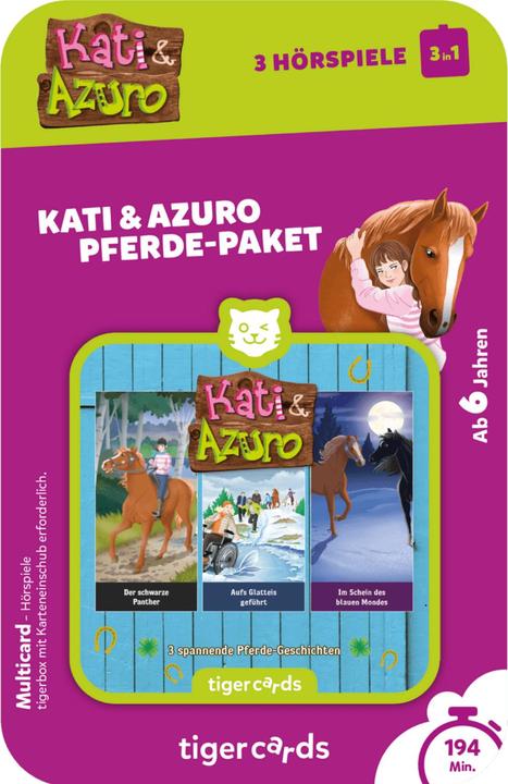 Tigermedia Multicard - Kati & Azuro - Pferde-Paket (Deutsch)