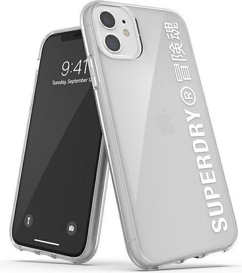 Actual product image Superdry Coque Clear Case transparente avec logo imprimé (Apple iPhone 11)