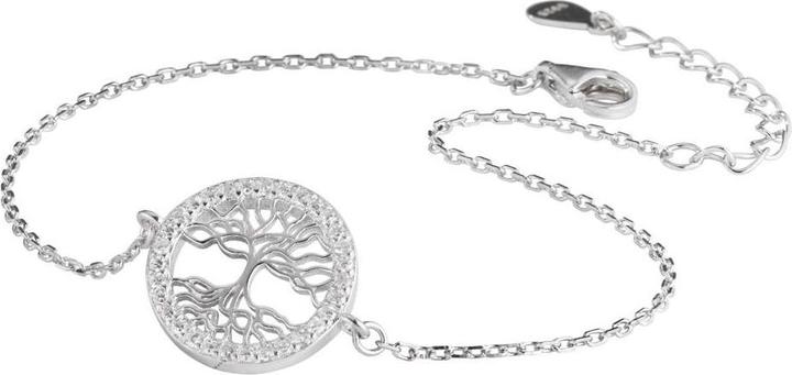 Produktbild Bijouteria Silber-Armkettchen (20.50 cm, Silber 925, Zirkonia)