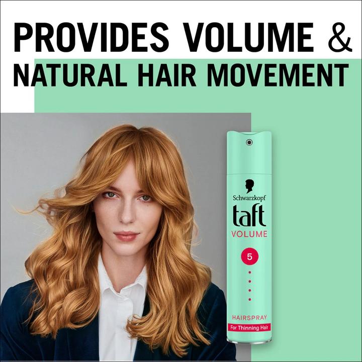 Actual product image Schwarzkopf Professional Taft Volume Mega Strong 5 Hair Spray - Hairspray (250 ml)