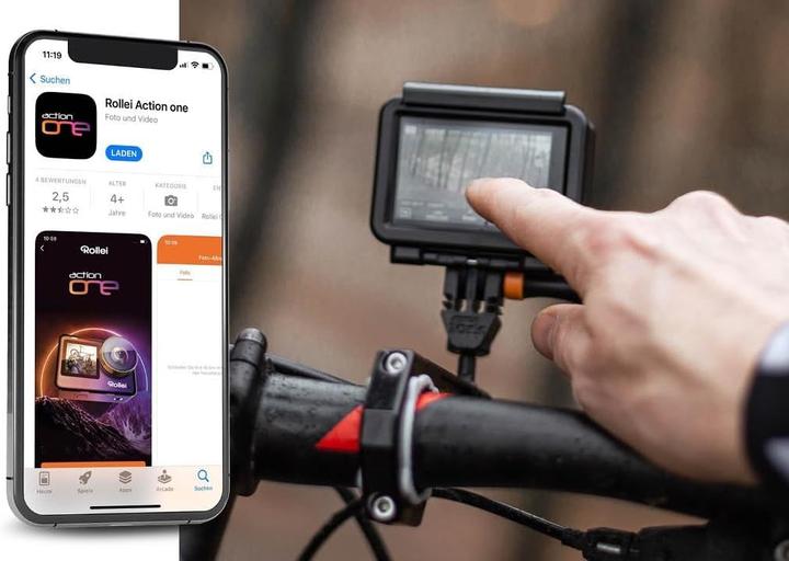 Actual product image Rollei Actioncam action one lite