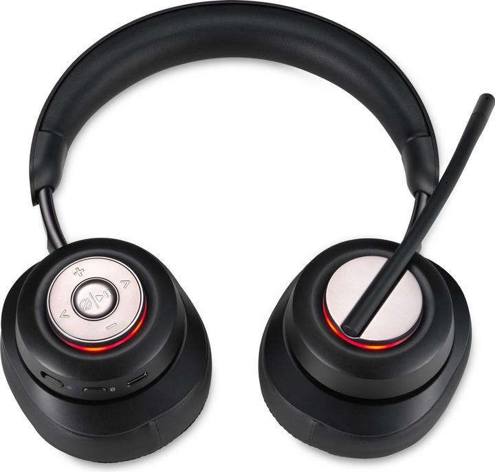Image du produit Kensington Casque H3000 PROVC Bluetooth noir (Sans fil, USB-C)