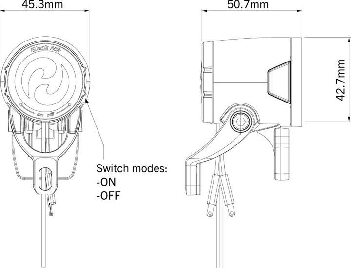 Actual product image Herrmans H-Black MR8 E (180 lm)