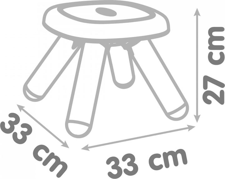 Produktbild Smoby Stool (Kindersitzgruppe)