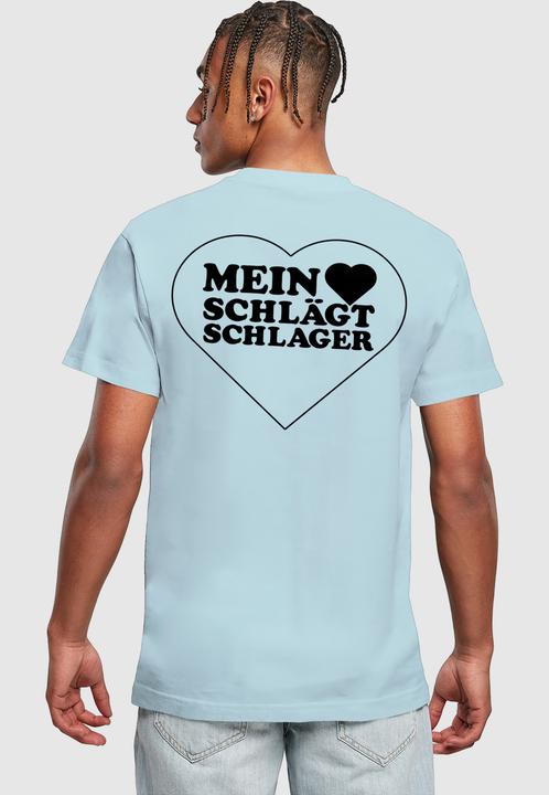 Produktbild Merchcode MHSS Herz Schwarz 2 T-Shirt - 172479 (S)