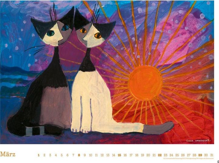 Produktbild Rosina Wachtmeister Posterkalender 2026 (44 x 34 cm)