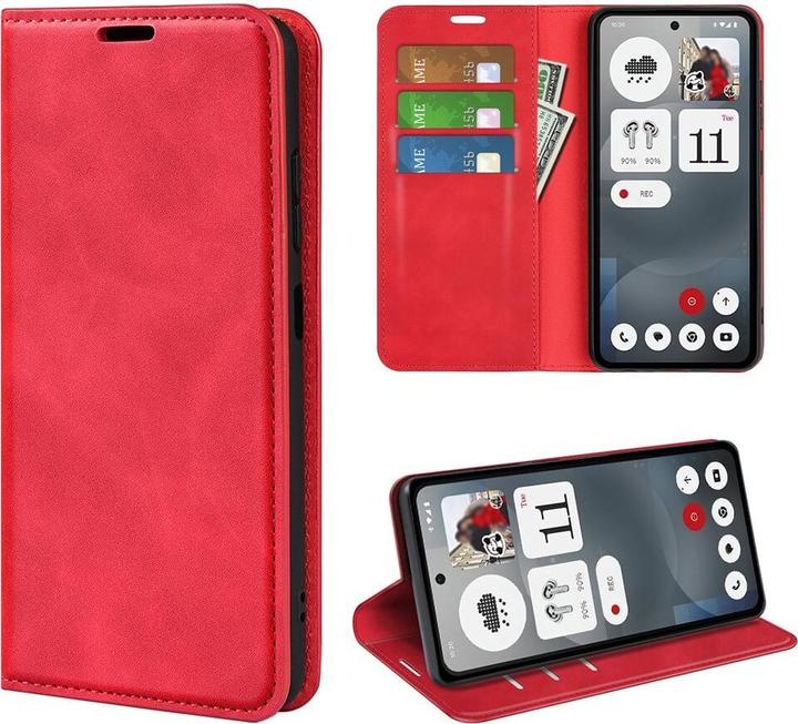 Actual product image Cover-Discount Nothing Phone (3a) - Stand Flip Case Hülle (Nothing Phone (3a))