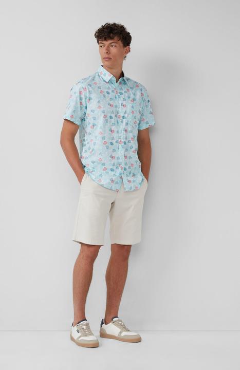 Immagine prodotto s.Oliver Hemd Slim: Kurzarmhemd mit Kentkragen (S)