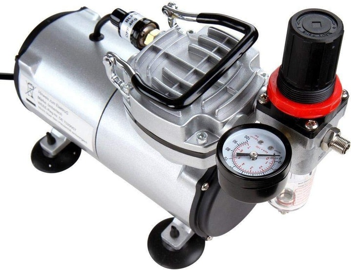Actual product image Timbertech Airbrush set with compressor