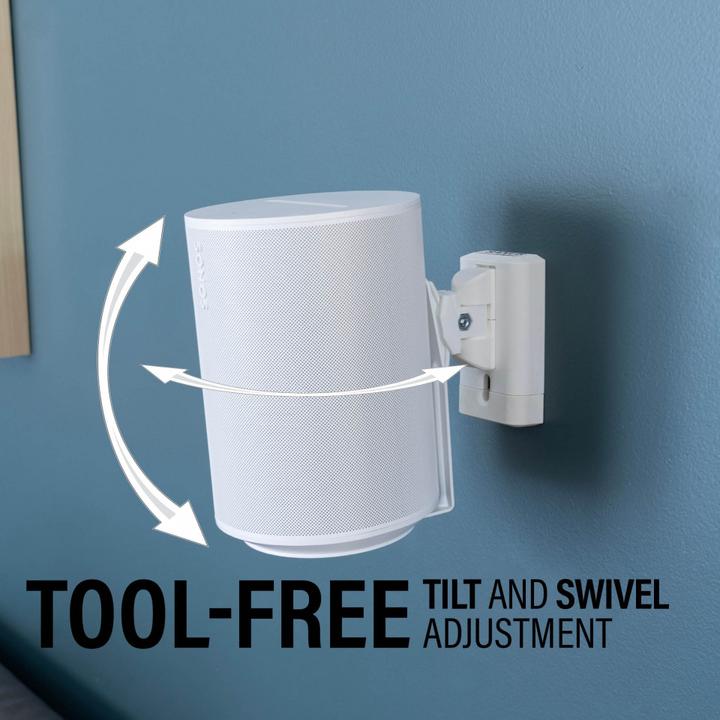 Image du produit Sanus WSWME12-W2 (1 paire, Installation murale, Inclinable, Pivotant)