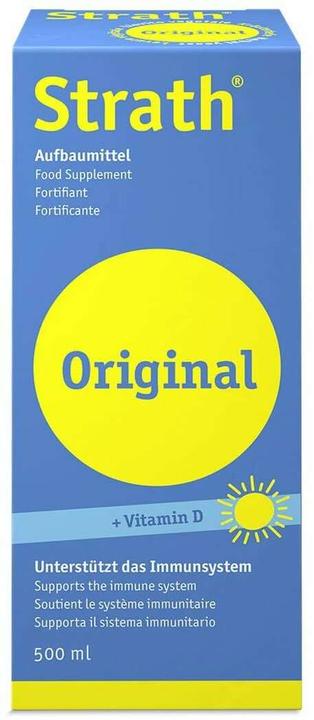 Actual product image Strath Original + Vitamin D 500 ml (1 pcs., Liquid, 500 ml)