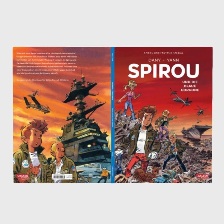 Image du produit Spirou et Fantasio Spécial 42 : Spirou et la Gorgone bleue (Allemand, Dany, Yann)