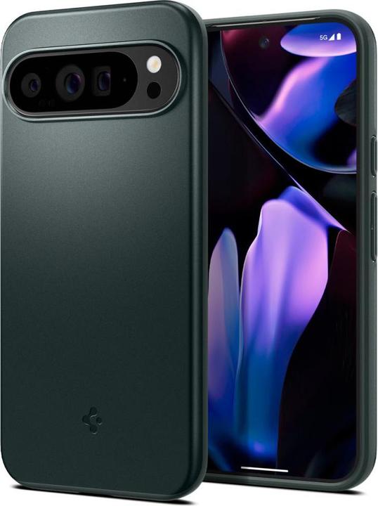 Immagine prodotto Spigen Custodia Thin Fit per Google Pixel 9 Pro XL Verde Abisso (Google Pixel 9 Pro XL)