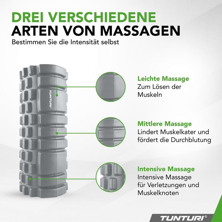 Immagine prodotto Tunturi Rullo per massaggio yoga 33 cm grigio