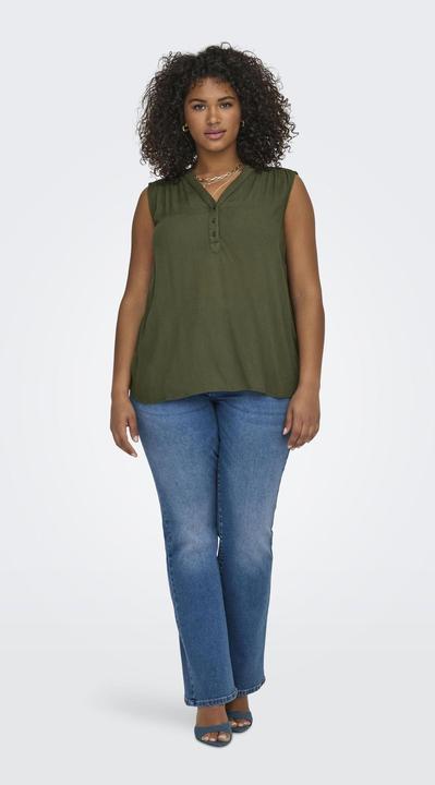 Immagine prodotto Only Canotta regular fit con scollo a V e curve Top (54)
